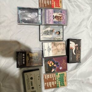 Vintage Music Cassette Tape Collection